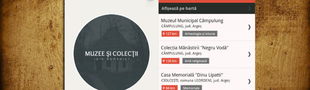 Descopera muzeele din Romania cu ajutorul unei aplicatii pe Android